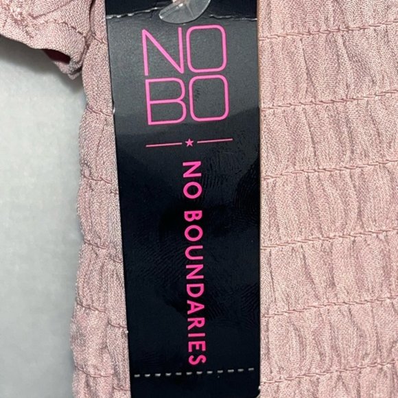 No Boundaries peach crop top womens 2XL(2XG) - Picture 5 of 6